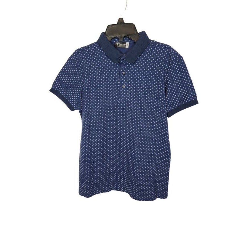 NWT True‎ One Men's Short Sleeve Polo Shirt Size Large